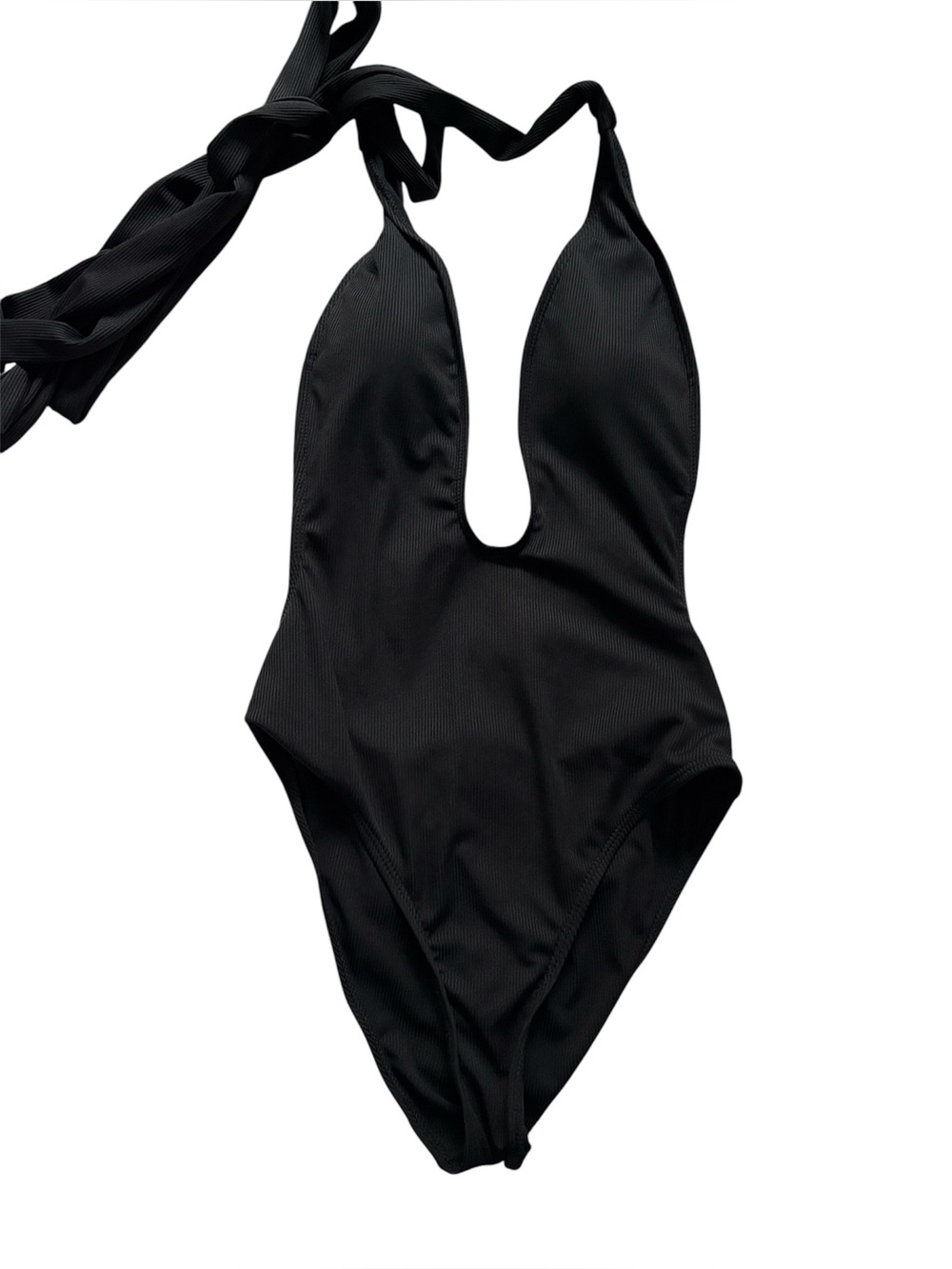 Black One-Piece Swimsuit